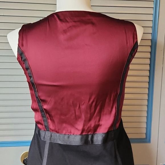 Dana Buchman Red & Black Sleeveless Dress - Picture 9 of 13